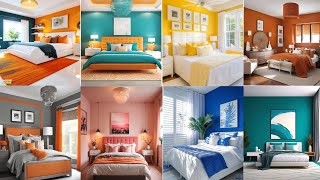 Best 100 Bedroom Colors Combinationideas 2024 Paint Colors for masterbedrooms  Wall Home decor [upl. by Dareen]