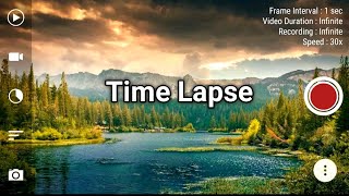 Framelapse video  time lapse video in mobile  camera settings [upl. by Yatnahs]