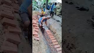 brick wall work construction▶️ [upl. by Hugo]