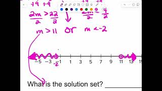 Algebra Module 6Lesson 4 Solving Absolute Value Inequalities [upl. by Hgeilyak141]