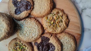 Keto Tahini Cookies The 5 Ingredient Easy and Super Versatile Cookie Recipe [upl. by Maegan]