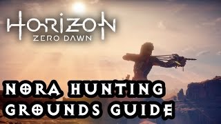 Horizon Zero Dawn  Nora Hunting Grounds Brute Force Guide 15 [upl. by Raab]