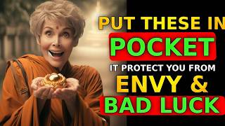 POCKET POWER Activates Your Shield Against ENVY and Negativity  buddhist teachings [upl. by Durarte]