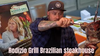 Rodizio Grill Brazilian steak house review  Rodizio on fire  The Hot Or Not Show [upl. by Theda]