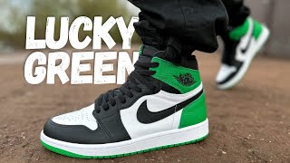 Its FINALLY Changed Jordan 1 Lucky Green Review amp On Foot [upl. by Pierrette371]