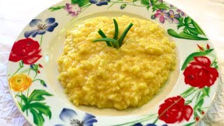 RISOTO Á MILANESA  A moda Italiana [upl. by Amabel908]