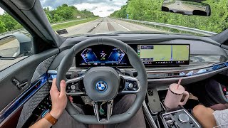 Road Tripping The 2024 BMW 750e 1000 Miles  What’s it Like [upl. by Moshell108]