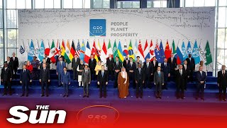 LIVE Second day of the G20 summit in Rome [upl. by Dyoll683]