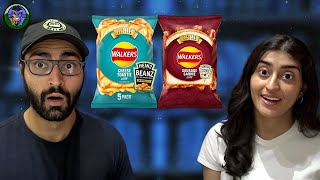 Heinz Baked Beans Lays Crisps Taste Test [upl. by Abbie]