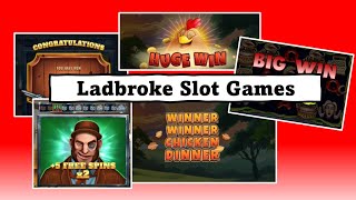 Back on the Ladbrokes site  some new slot games [upl. by Renfred]