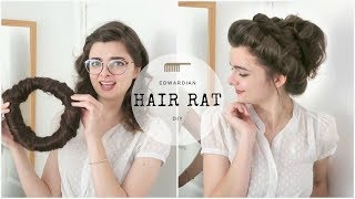 Making An Edwardian Hair Rat [upl. by Eedrahs]