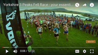 Yorkshire Three Peaks Fell Race  your essential guide  pro training tips [upl. by Adnilra293]