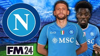 VENDO OSIMHEN PER 100 MILIONI E RICOSTRUISCO IL NAPOLI  FOOTBALL MANAGER 2024 REBUILD [upl. by Eilah]