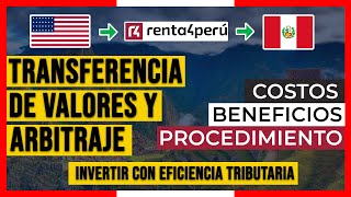 ☝ TRANSFERENCIA de Valores y ARBITRAJE con renta4sab210  Invertir en la BVL con un BROKER de PERÚ 🔥 [upl. by Gastineau]