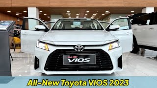 AllNew Toyota VIOS Sedan 2023  Exterior Interior InDepth View [upl. by Jessamyn]