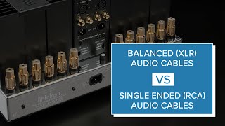 Balanced XLR Audio Cables vs Single Ended RCA Audio Cables  Whats the difference [upl. by Florentia]