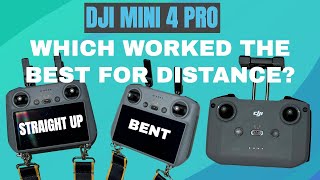 DJI Mini 4 Pro best Antenna postion for better range with DJI RC2 amp DJI RCN2 shaunthedrone [upl. by Botzow22]