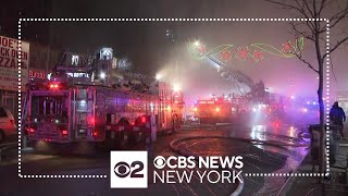 FDNY shares update on Bronx fire that destroyed several businesses [upl. by Sisson]