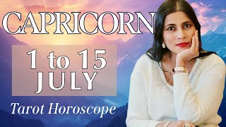 CAPRICORN Tarot reading from 1st to 15th July 2024 [upl. by Lemmie890]