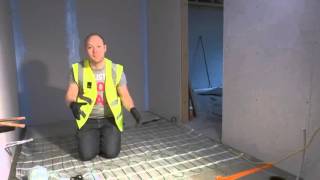 How to Install Electric Underfloor Heating [upl. by Hardman26]