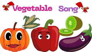 Vegetable Song  Song for Kids  Learn Vegetable Name  Nursery Rhymes [upl. by Wallache]