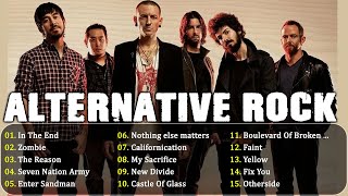 Best of Alternative Rock 90s 2000s  Evanescence Creed Linkin Park Coldplay Audioslave27 [upl. by Blakelee]