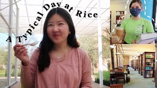 A Day in My Life at Rice University Spring 2021  VLOG [upl. by Shelburne127]