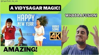 Happy New Year Song REACTION  Kuruvi  Vijay  Trisha  Dharani Vidyasagar  MUSIFIED REACTS  AN [upl. by Chapman424]