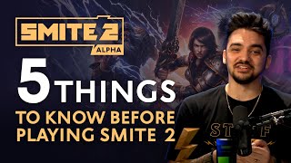 SMITE 2 5 Things to know before playing SMITE 2 [upl. by Avehs]