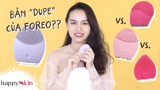 Máy rửa mặt nào nên mua nhất FOREO HALIO PEBBLE LISA SUNMAYCLEANSING DEVICE REVIEW Happy Skin [upl. by Amlet]