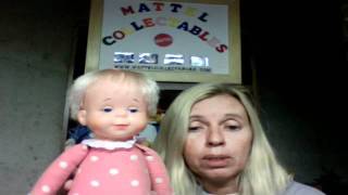 Drowsy doll restored and talking with Terri For Bonnie [upl. by Names]