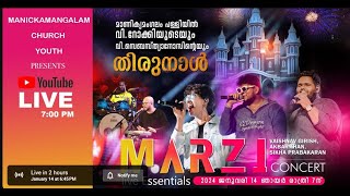 Marzi Band Live perfomance at Manickamangalam church [upl. by Mchale]