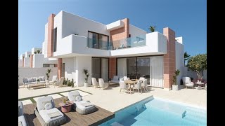 New build 3 bed villas in Roldan Murcia  Top quality build properties [upl. by Godderd202]