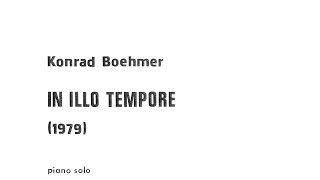 Konrad Boehmer  In illo tempore 1979 with score [upl. by Huai]