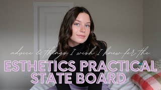 Things to know about taking the Esthetics Practical State Board Exam NYS [upl. by Folsom802]