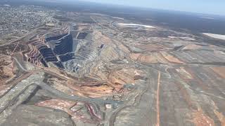 Kalgoorlie Superpit  Aerial view [upl. by Kimon489]