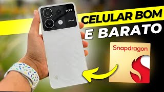 TOP 7 MELHORES Celulares BOM e BARATO em 2024 RODA TODOS JOGOS [upl. by Elyr]