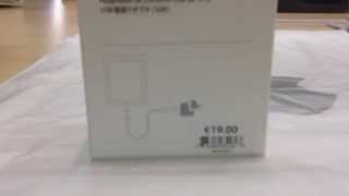 Unboxing Neuer Apple 12W USB Power Adapter iPad 34 [upl. by Nellir]