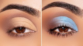 How To Easy Beginner Eyeshadow Framing Smokey Eye Halo Eye amp CutCrease [upl. by Anaahs354]