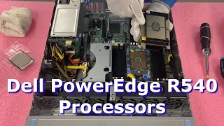 Dell PowerEdge R540 Server CPUs  Intel Xeon Processors Options  LGA3647 Socket  CPU Install [upl. by Nreval]