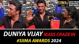 Duniya Vijay Won Best Actor in VeeraSimhaReddy  SIIMA2024 duniyavijay Mass Status  SIIMAAwards [upl. by Quartana]