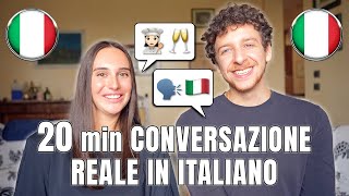 Conversazione Naturale in Italiano sub ITA  Imparare l’Italiano [upl. by Lrak]