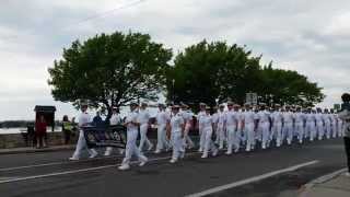 Memorial Day Parade Bristol RI 2014 [upl. by Ymirej130]