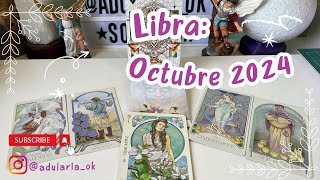 Libra Octubre 2024 llega eso por lo que tanto peleaste 💪🙌 Tarot trabajo y amor [upl. by Nive]