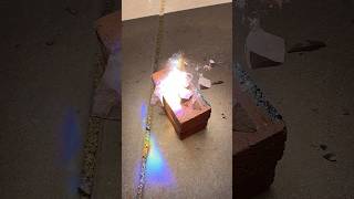 Solar death ray bursts a rock and melts another physics science [upl. by Easter]