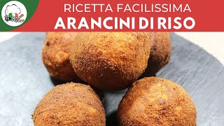 ARANCINI IN 1 MINUTO  ricette veloci [upl. by Frederick]