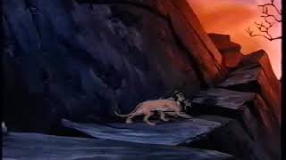 The Lion King 1995 VHS Simba vs Scar Fight Final [upl. by Amadas]