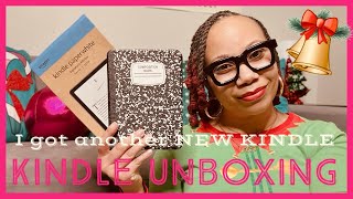 Kindle Paperwhite Signature Unboxing  I got another kindle 🤭💫📚  Bookmas 2024🎄 [upl. by Sevik739]