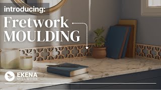 Revolutionize Your Space Introducing our Fretwork Moulding for a Modern Home Transformation [upl. by Georas]