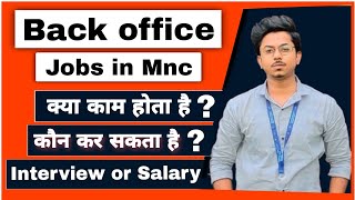 Back office job  back office work  dara entry job  back office job salary  kamran info [upl. by Eelame166]